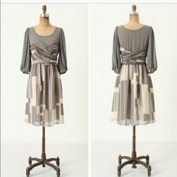 Anthropologie Dresses & Skirts - Moulinette Soeurs Dusky Striation Dress